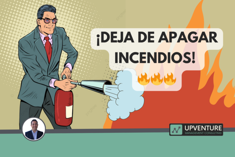 Deja de apagar incendios